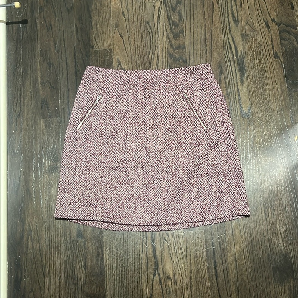LOFT high waisted mini skirt